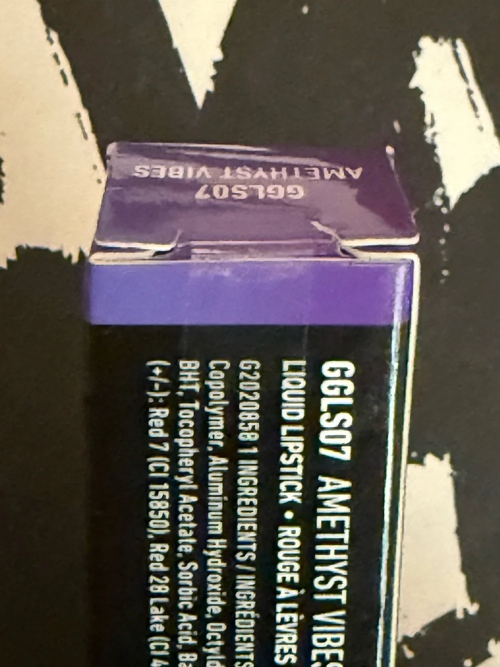 NYX Professional Makeup Glitter Goals Liquid Lipstick in Amethyst Vibes 3 ml